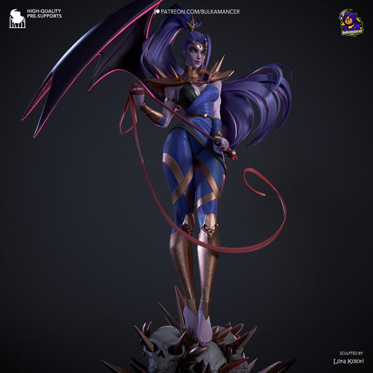 Megaera Figure - Hades - resin tabletop miniature alternate angle