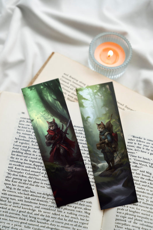 Cat Classes Bookmarks - printable tabletop RPG resource preview