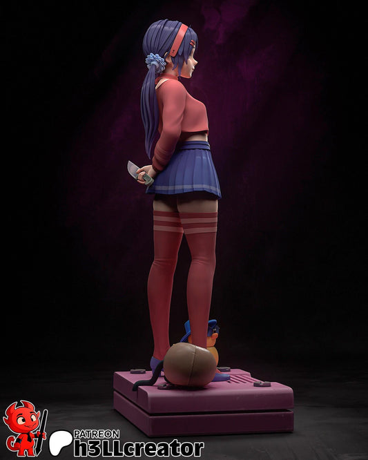 Mita Figure - MiSide - resin tabletop miniature alternate angle
