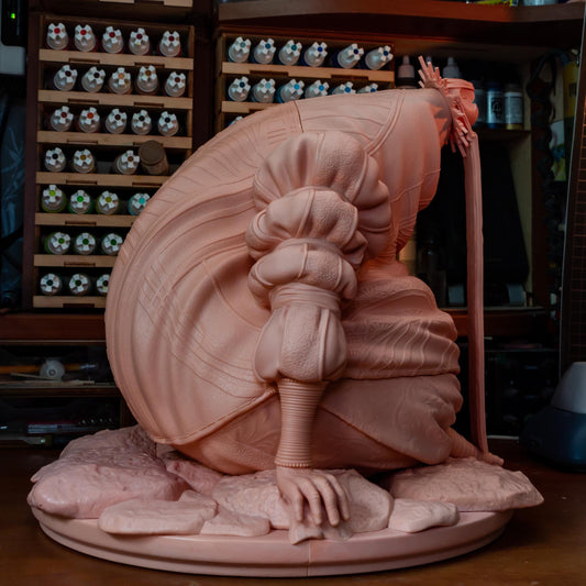 Esquie Figure - Clair Obscur: Expedition 33 - resin tabletop miniature alternate angle