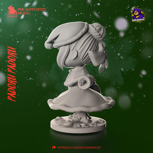 Padoru of Fate Fate Extra Chibi Figure - resin tabletop miniature alternate angle