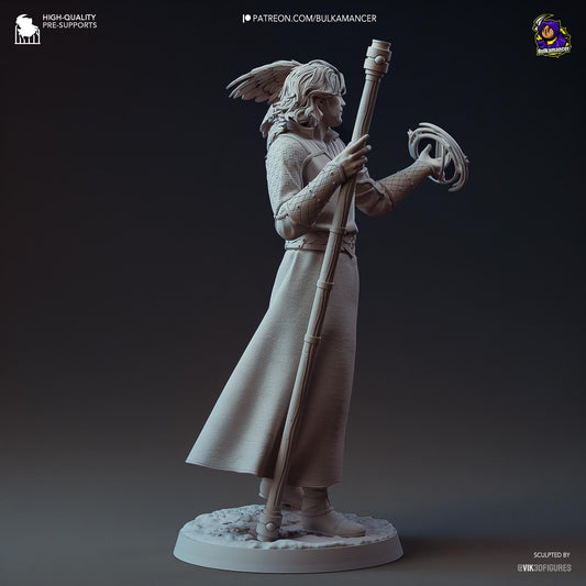 Gale Figure - Baldur's Gate 3 - resin tabletop miniature alternate angle