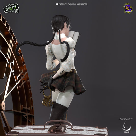 Nanoha Takamachi Magical Girl Lyrical Nanoha Figure - resin tabletop miniature alternate angle