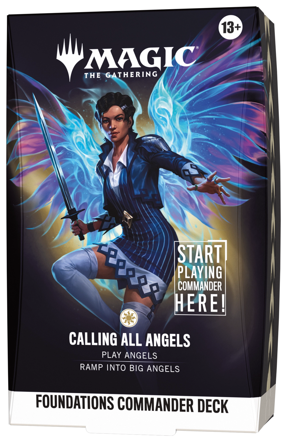 Magic: The Gathering Foundations Commander Deck - Calling All Angels - official product image
