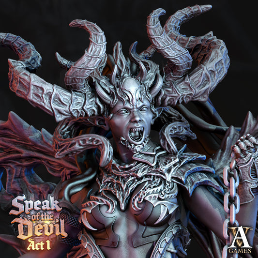 Fierna Fantasy Miniatures - resin tabletop miniature alternate angle