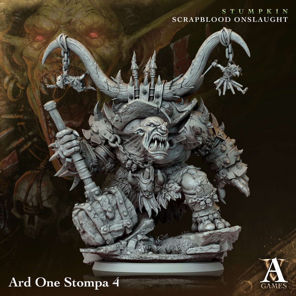 Official Archvillain Games sculpt reference