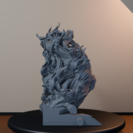 Baron's Horses Fantasy Miniatures - Baron's Horse Soul 01 - hero view