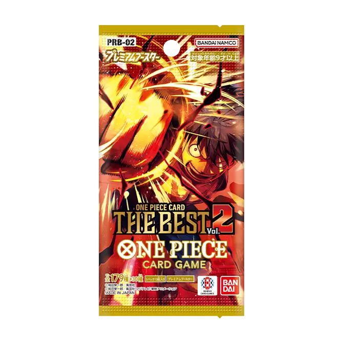 One Piece Card Game PRB-02 The Best Vol. 2 Japanese sealed premium booster pack