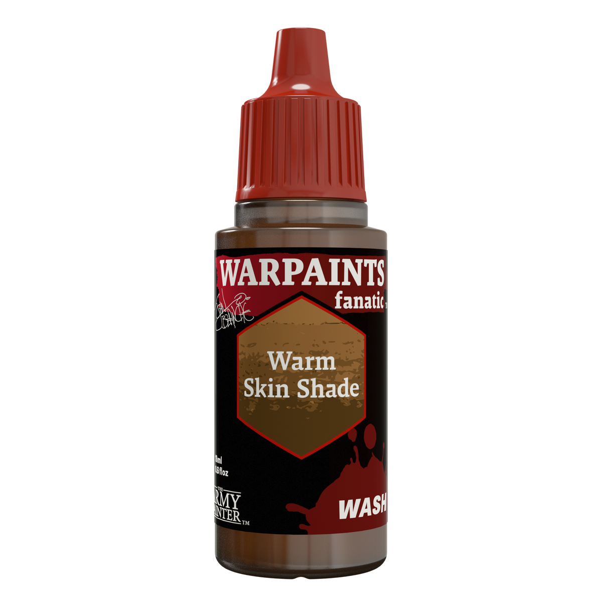 The Army Painter John Blanche Warm Skin Shade wash paint, single 18 ml bottle
