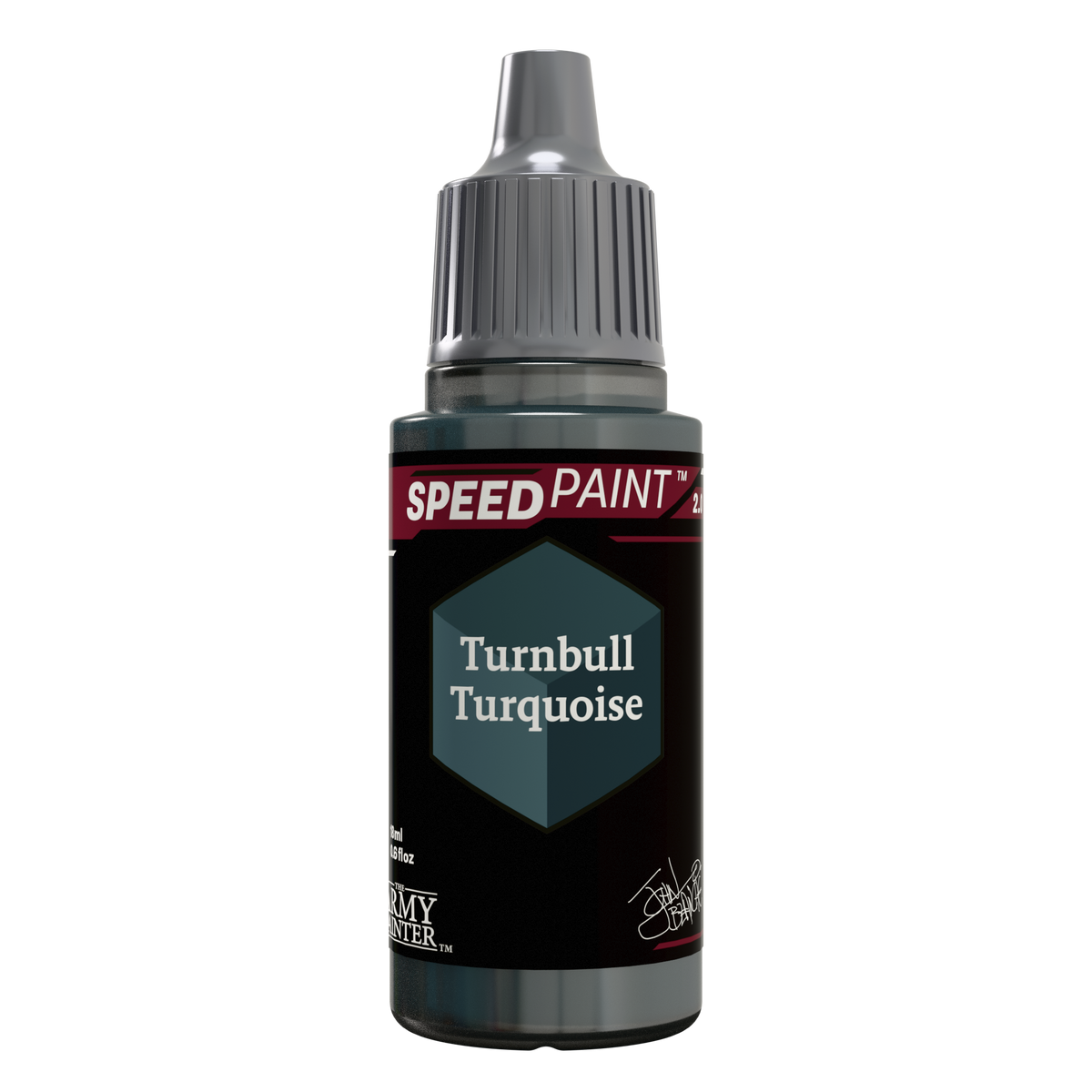 The Army Painter John Blanche Turnbull Turquoise speedpaint paint, single 18 ml bottle
