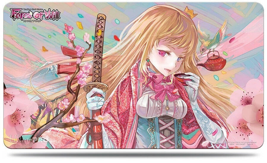 Force of Will Hanami Limited Edition Playmat - official product image