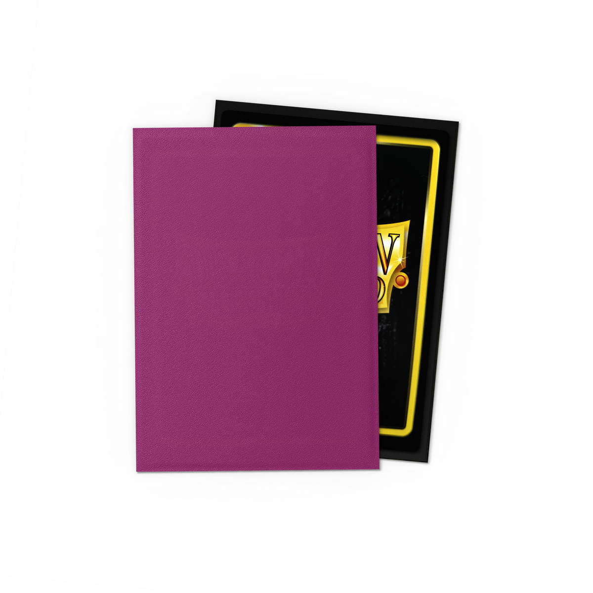 Dragon Shield Wraith Dual Matte Japanese-size sleeves (60) - official sleeve front and back