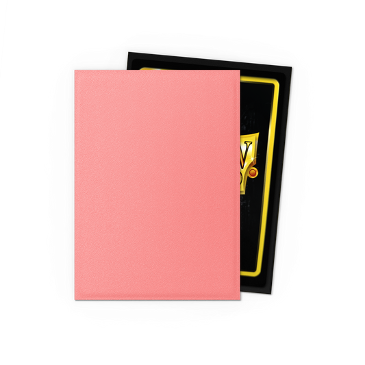 Dragon Shield Dual Matte Sleeves - Peach Piip (100) - official product image 2