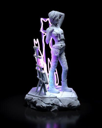 Judy Alvarez Figure - Cyberpunk 2077 - resin miniature view 6