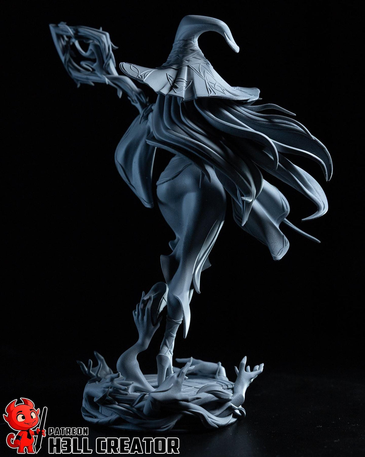 Recluse Figure - Elden Ring Nightreign - resin miniature view 7