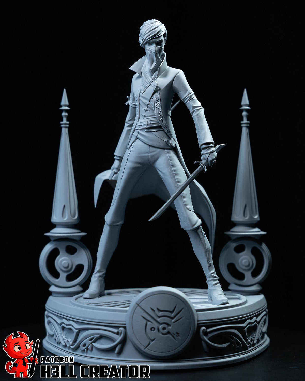 Emily Dishonored 2 Figure - resin miniature view 5