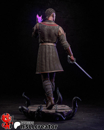 Wyll Figure - Baldur's Gate 3 - resin miniature view 6
