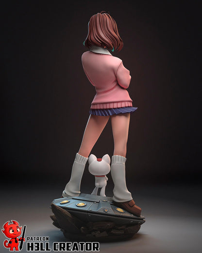 Momo Ayase DanDaDan Figure - resin miniature view 6