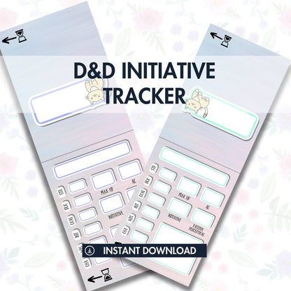 Initiative Tracker - digital download preview