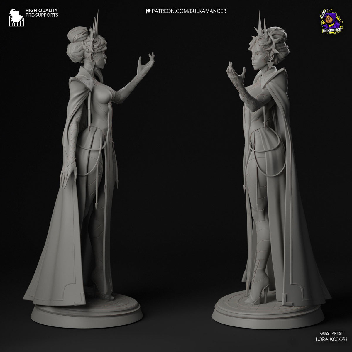 Mel Medarda Mel Figure - League of Legends - resin miniature view 6