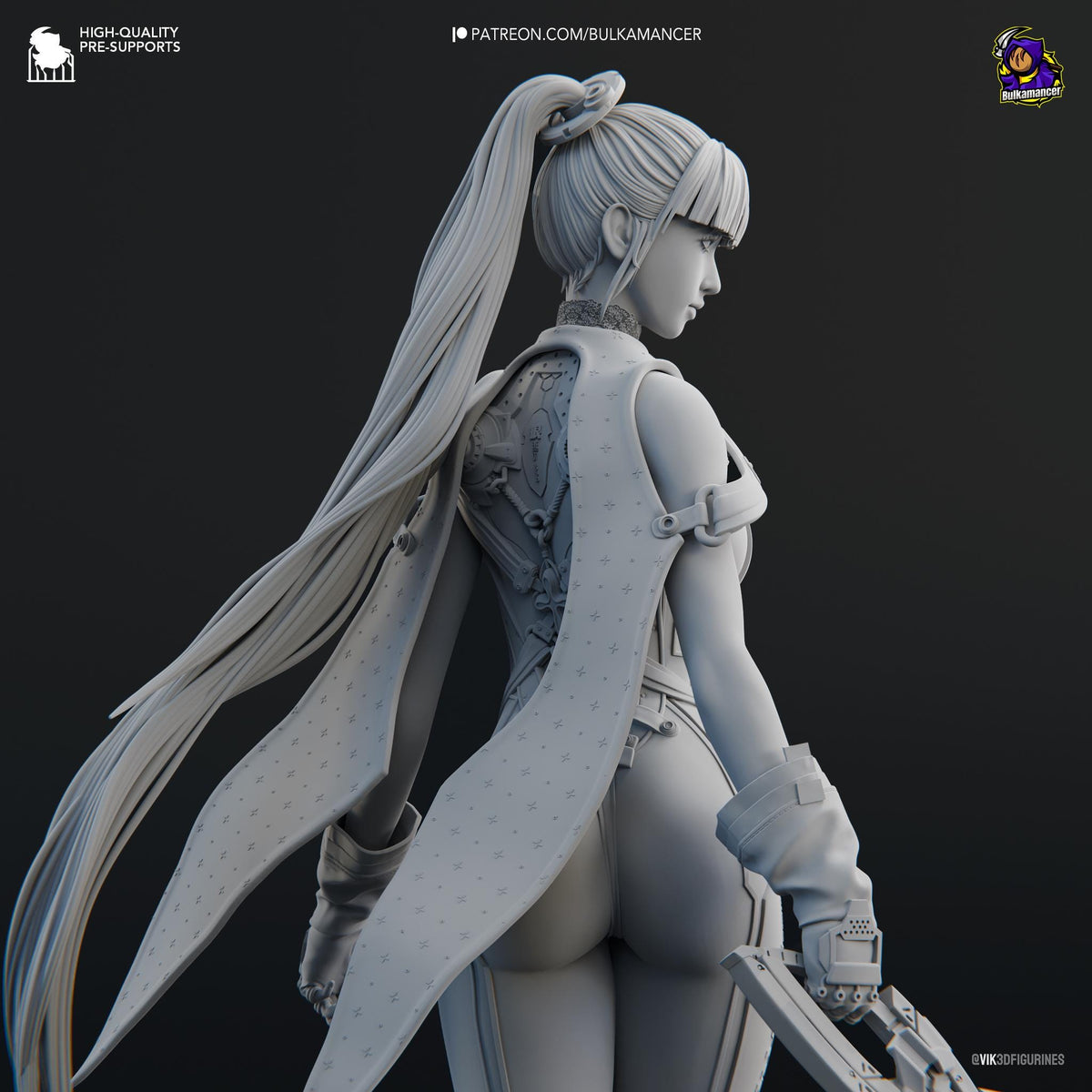Eve Stellar Blade Figure - resin miniature view 6