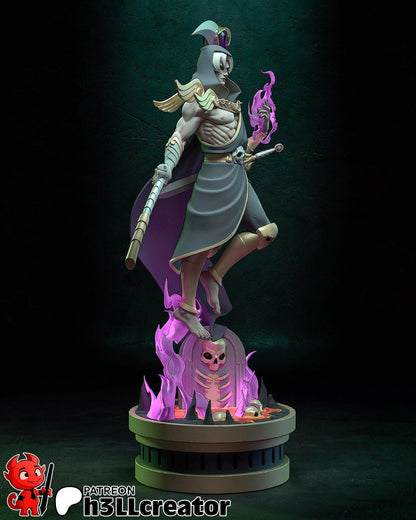Thanatos Figure - Hades - 3D printed miniature detail view