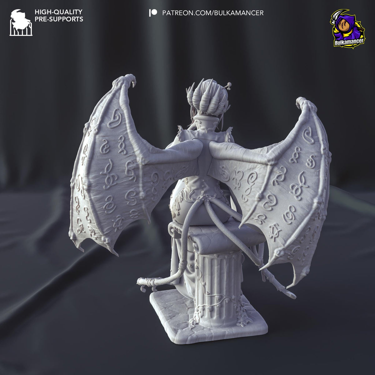 Nocticula Figure - Wrath of the Righteous - paintable tabletop miniature product view