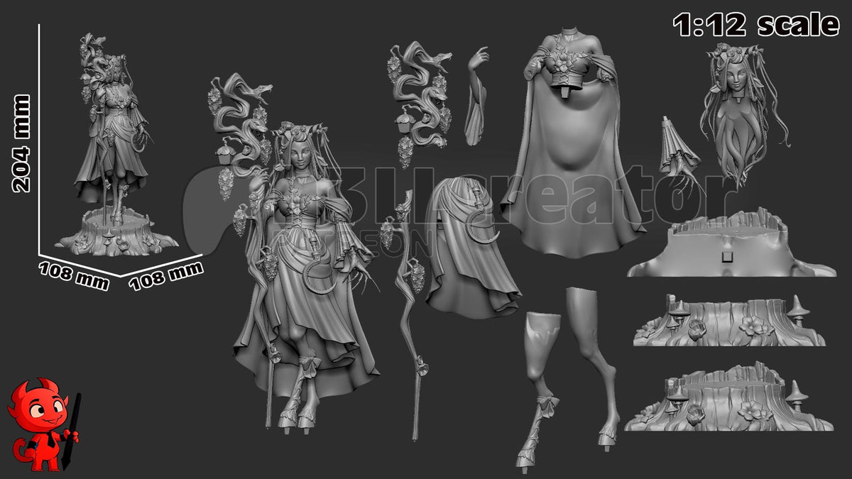 Fearne Figure - resin miniature view 5