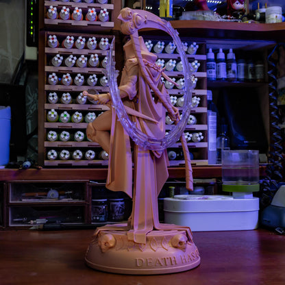 Thanatos Figure - Hades - 3D printed miniature detail view