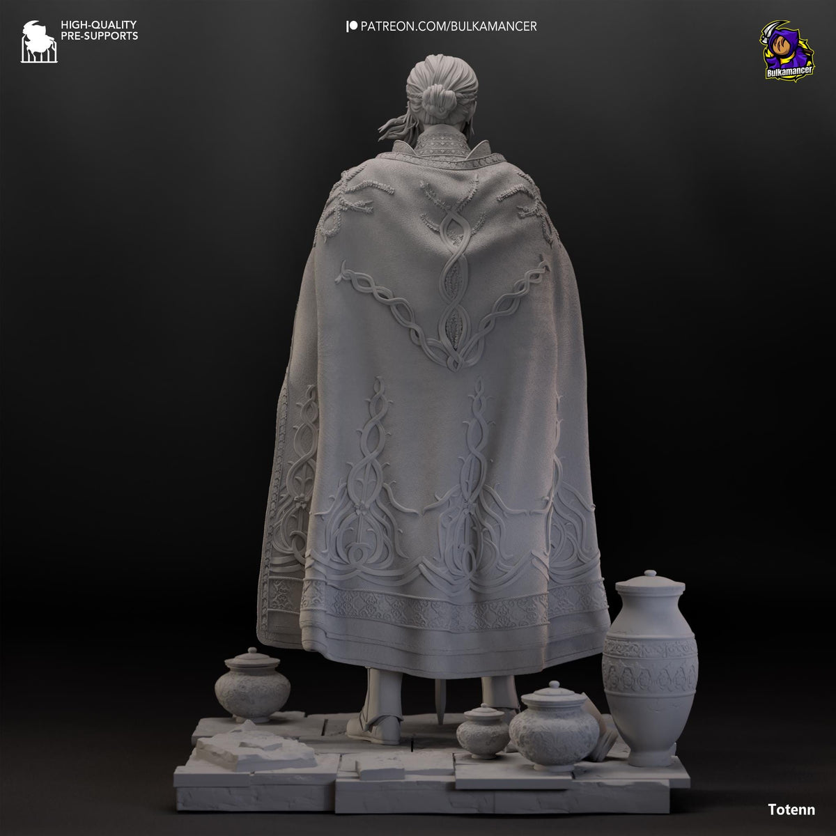 Needle Knight Leda Figure - Elden Ring - resin miniature view 6