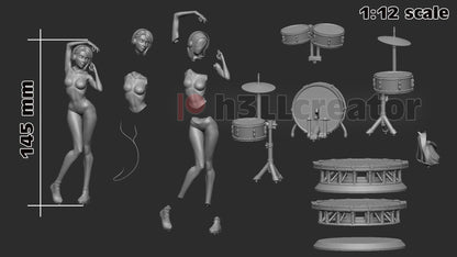 Gwen Stacy Spiderman Figure - resin miniature view 6
