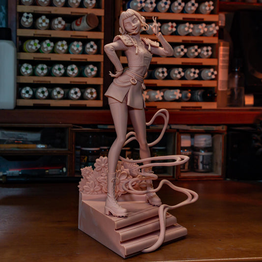 Zoey KPop Demon Hunters Figure - resin tabletop miniature front view