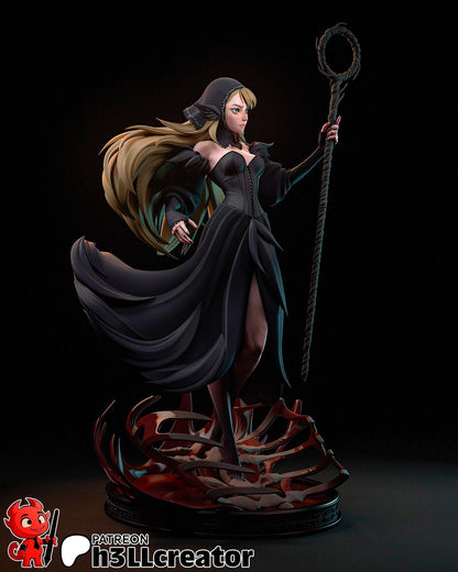 Marcille Figure - Delicious in Dungeon - paintable tabletop miniature product view