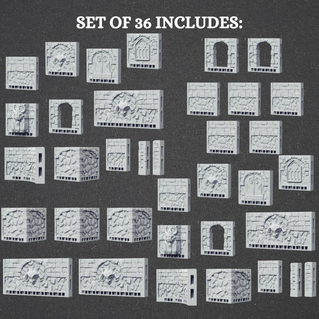 Terrain - paintable tabletop miniature product view
