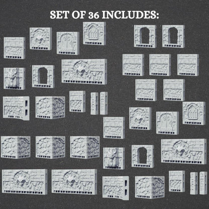 Terrain - paintable tabletop miniature product view