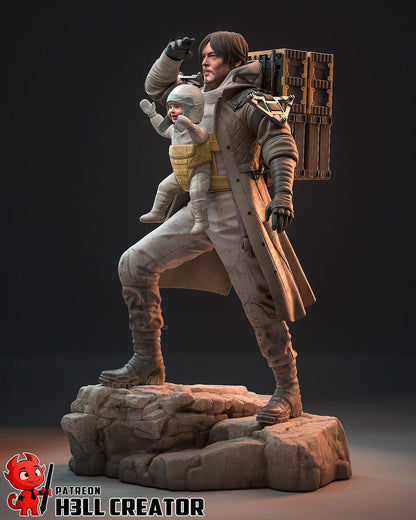Sam Porter Bridges Death Stranding 2 Figure - resin miniature view 6