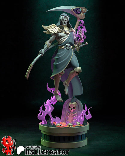 Thanatos Figure - Hades - resin tabletop miniature front view