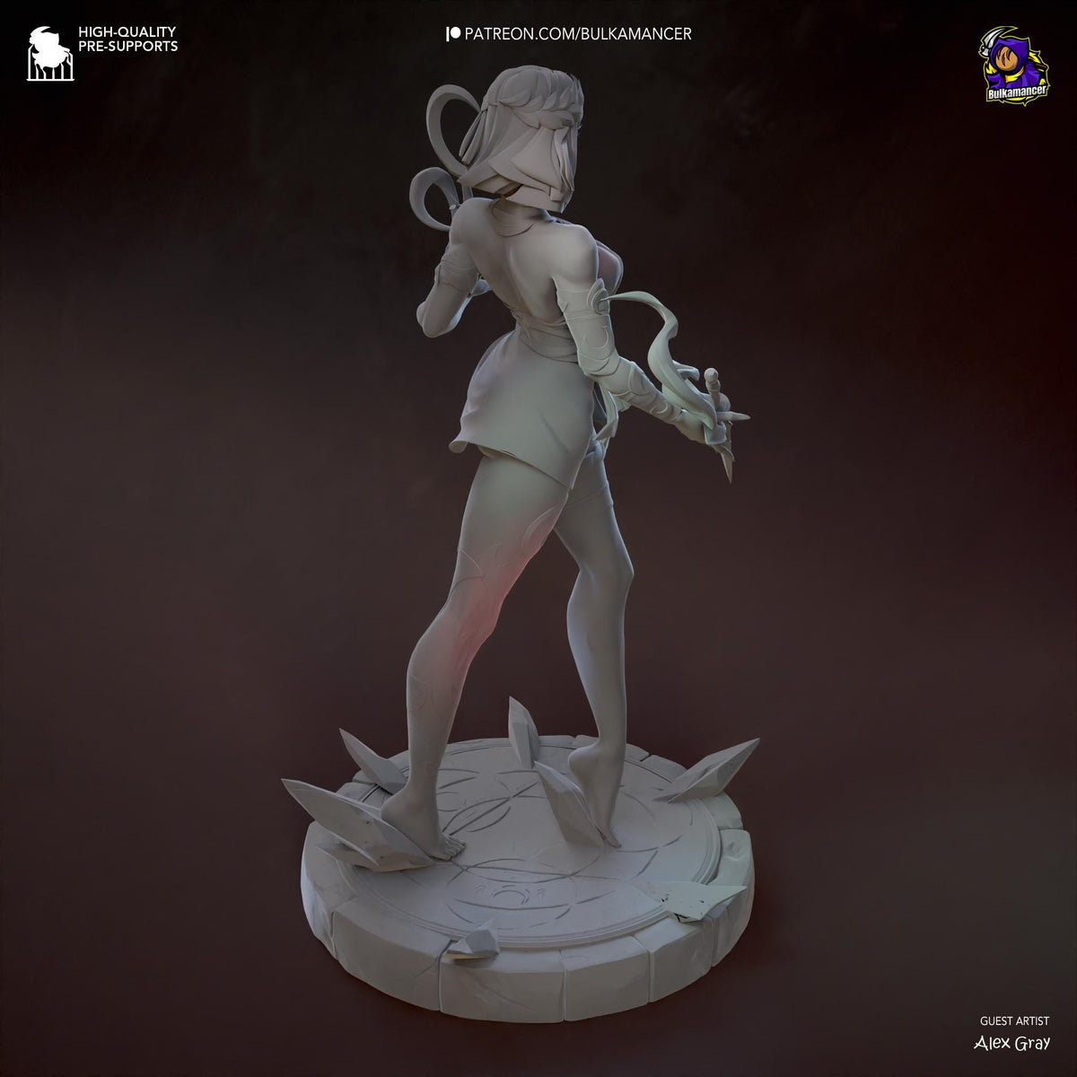 Melinoe Figure - Hades - resin miniature view 6