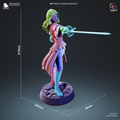 Maelle Figure - Clair Obscur: Expedition 33 - resin miniature view 7