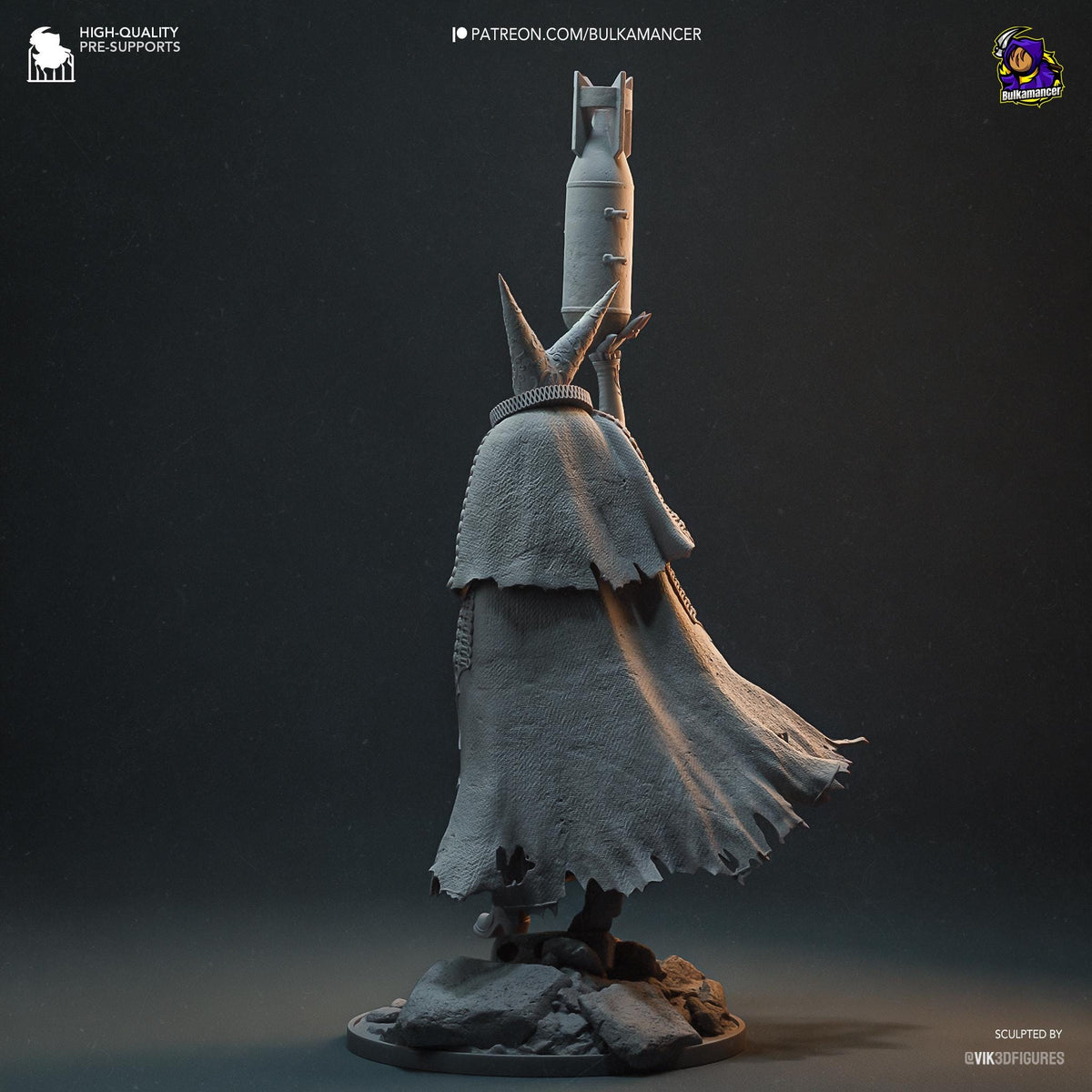 Artillery Witch Trench Crusade Figure - resin miniature view 5