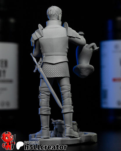 Laios Touden Figure - Delicious in Dungeon - resin miniature view 7