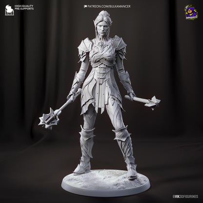Minthara Figure - Baldur's Gate 3 - 3D printed miniature detail view