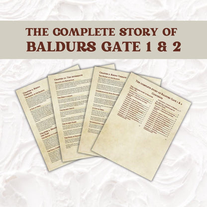 The Complete Story of Baldur's Gate 1 and 2 - digital download preview