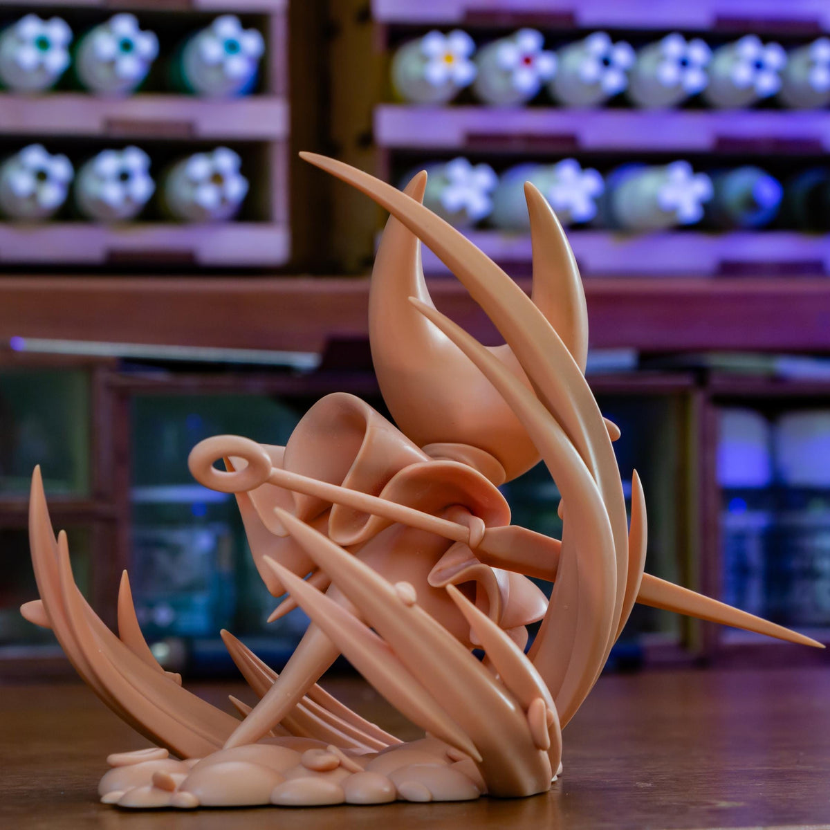 Hornet Hollow Knight Silksong Figure - 3D printed miniature detail view