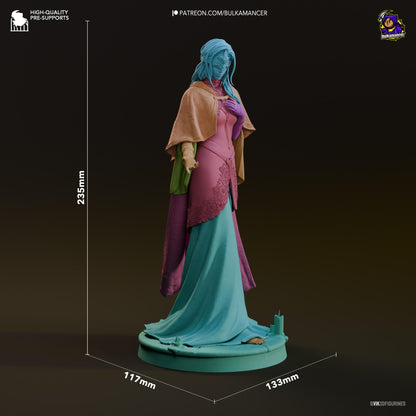 Fire Keeper Figure - Dark Souls 3 - resin miniature view 7