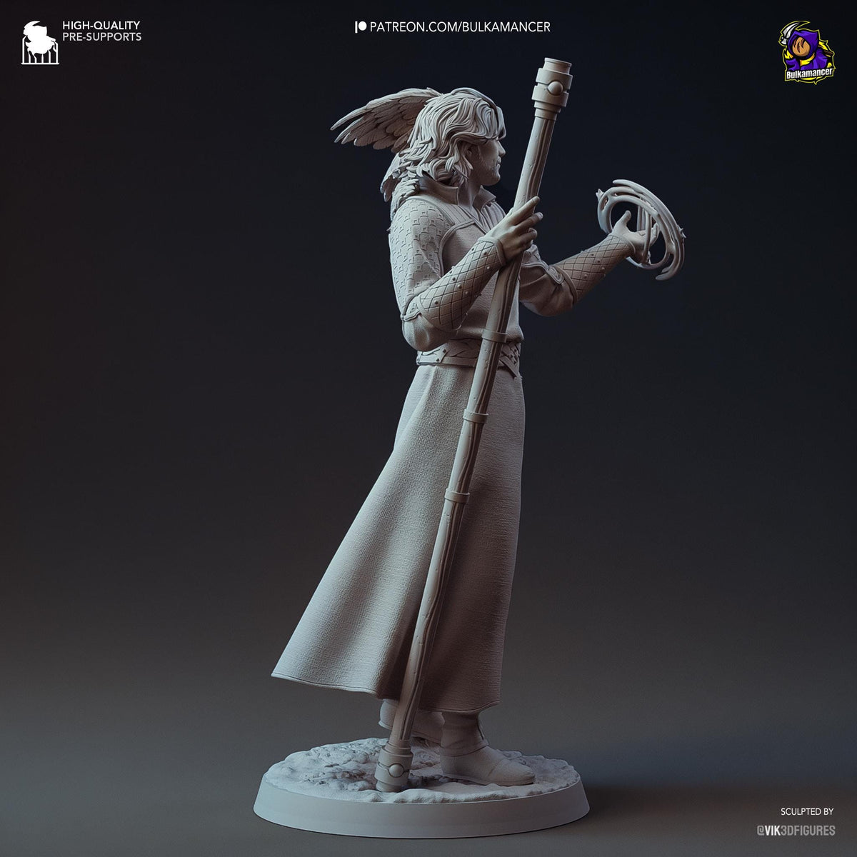 Gale Figure - Baldur's Gate 3 - resin miniature view 6