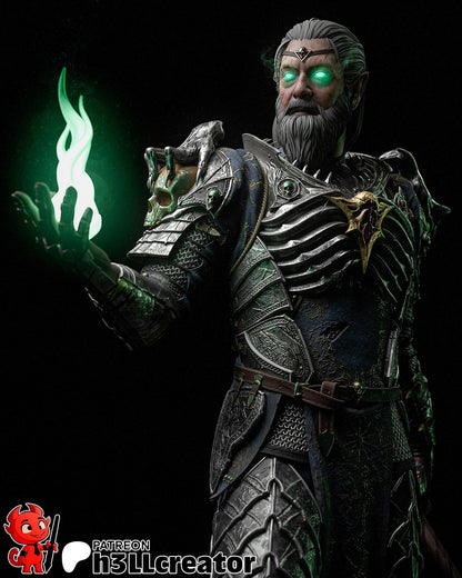 Ketheric Thorm Figure - Baldur's Gate 3 - resin miniature view 7