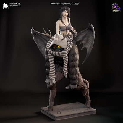 Haru Dorohedoro Figure - resin tabletop miniature front view