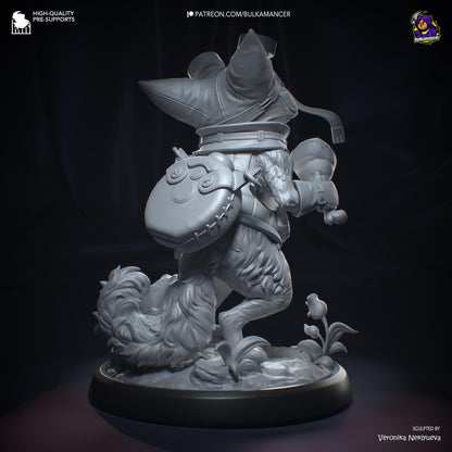 Palico and Toad Figure - Monster Hunter Wilds - resin miniature view 6