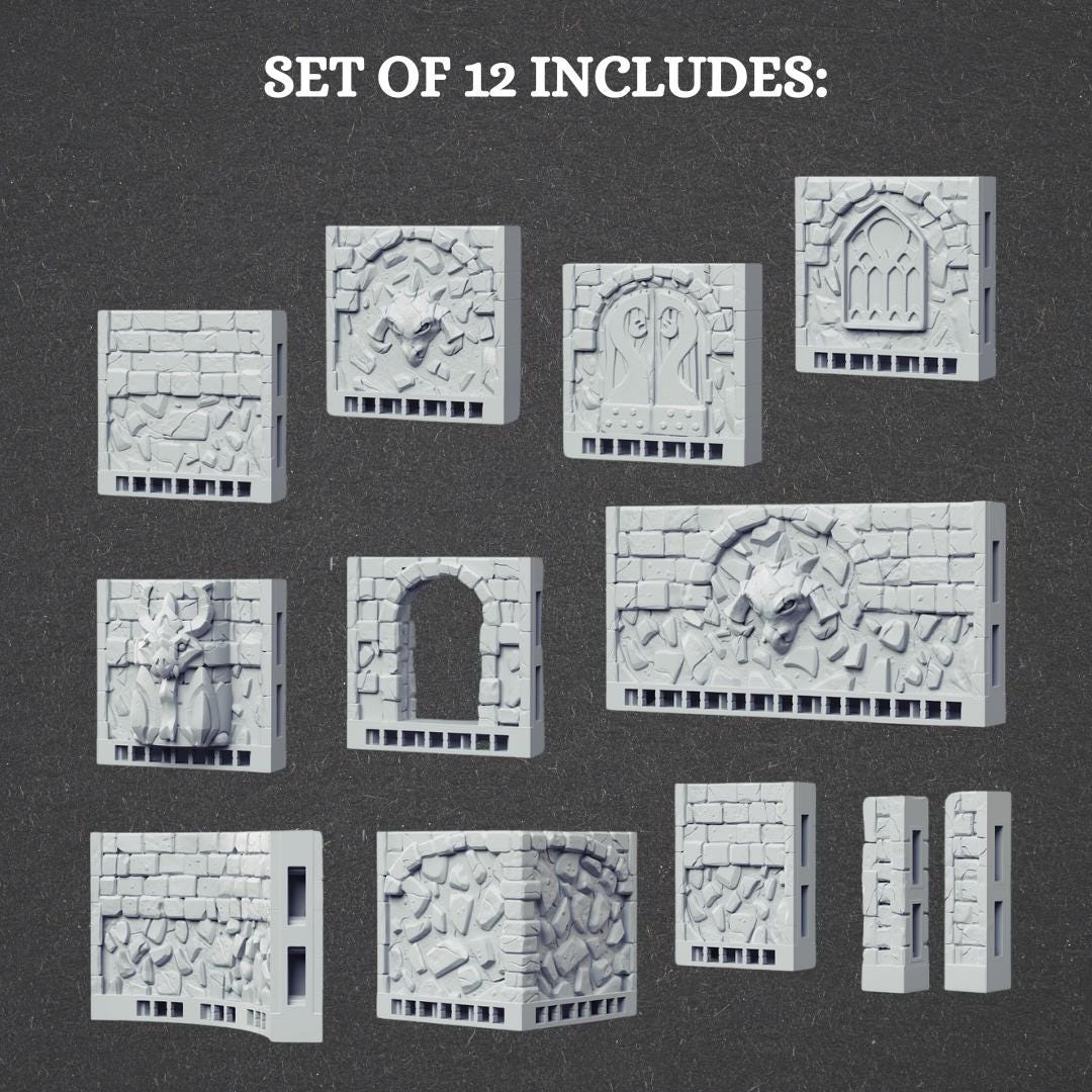 Terrain - resin tabletop miniature alternate angle